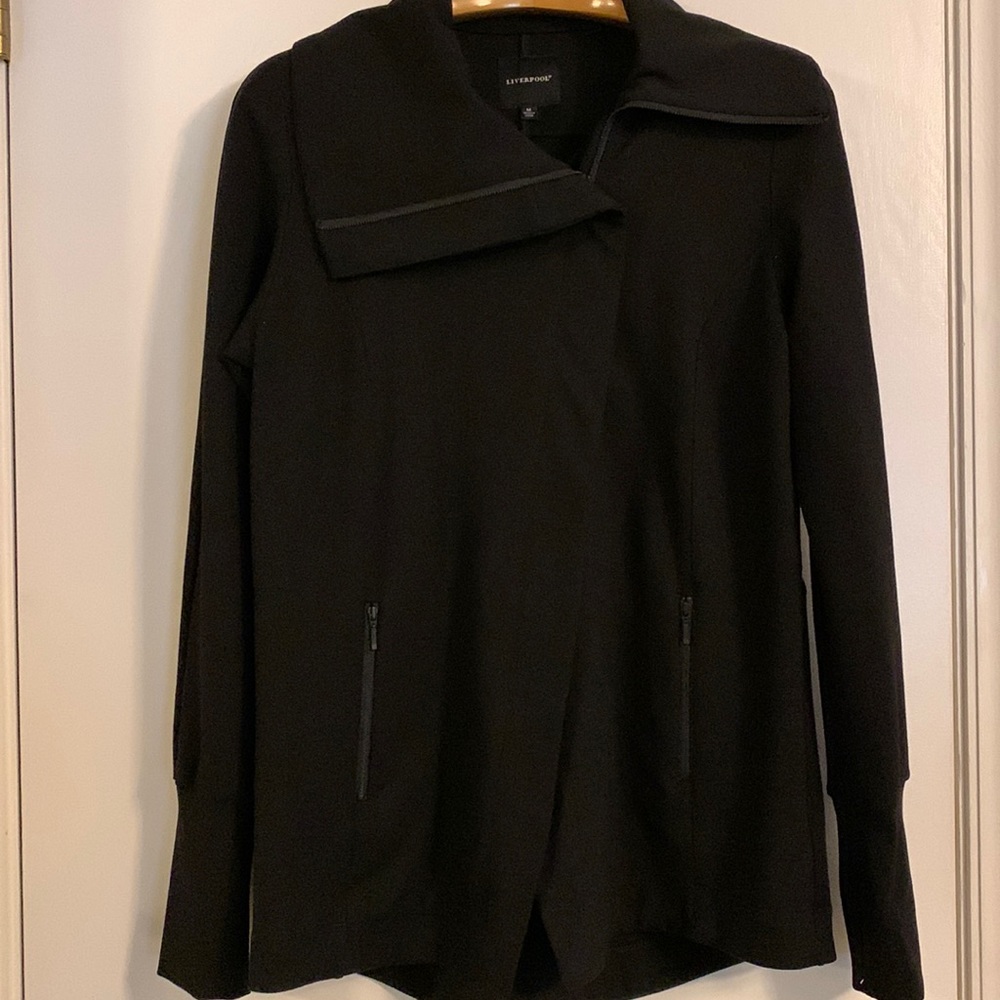 LIVERPOOL women’s black jacket. Only worn once. Excellent condition